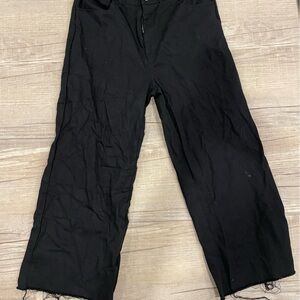 Black Work Pants with Flare leg
